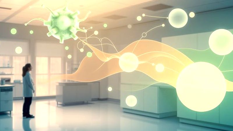 Laboratorio sereno visualiza balance inflamatorio y hormonal