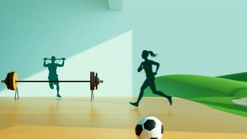 Ilustración profesional de movimiento y progreso