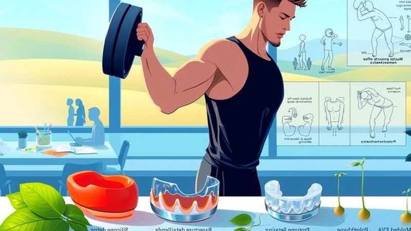 Un atleta enfocado estudia ciencia del movimiento