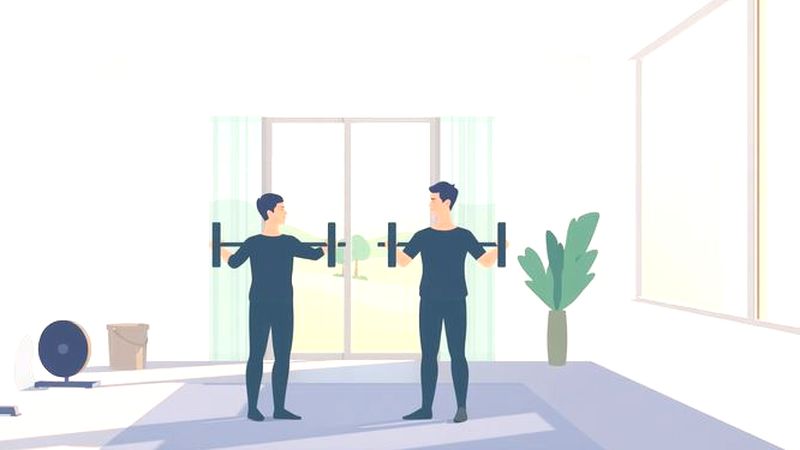 Ilustración profesional: entrenamiento sereno y controlado