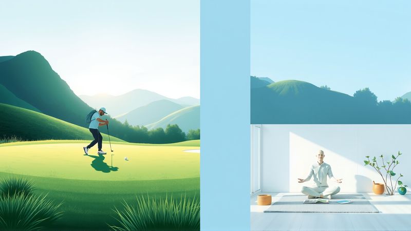 Tranquilidad y concentración en paisajes serenos