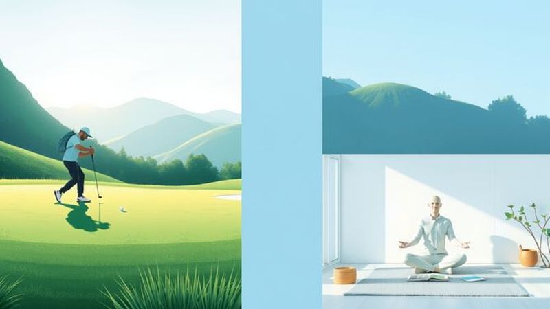 Tranquilidad y concentración en paisajes serenos