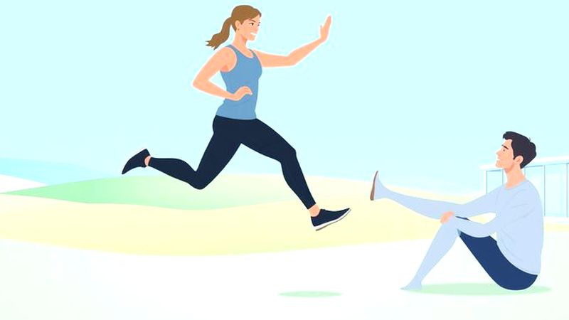 Un atleta controlado
