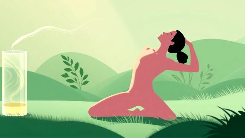Bienestar visual y energía equilibrada en calma