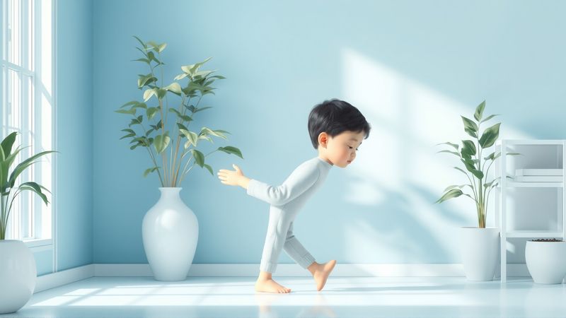 Una figura asiste