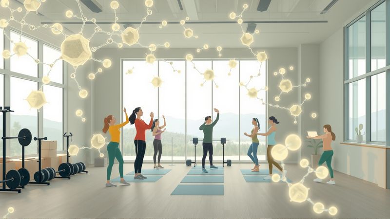 Un entorno tranquilo inspira actividad física consciente