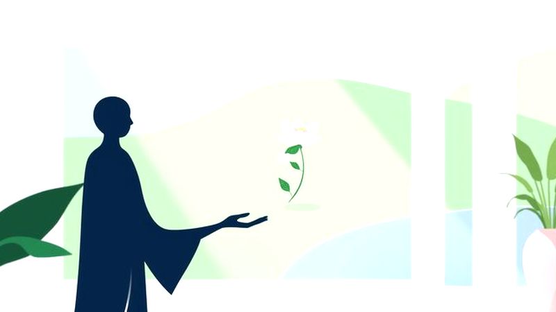 Una figura ofrece sanación en calma