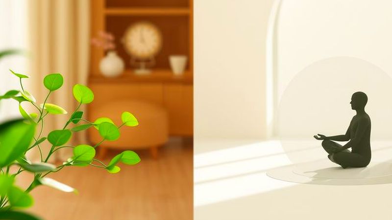 Meditación calmada