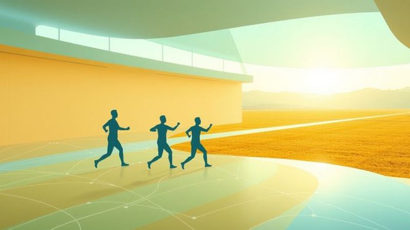 Movimiento estratégico en colaboración armoniosa